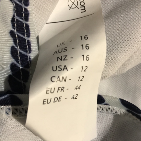 BNWT nautical rope swimsuit boohoo size 12 14 yacht birthday sea vacation beach - Picture 7 of 8